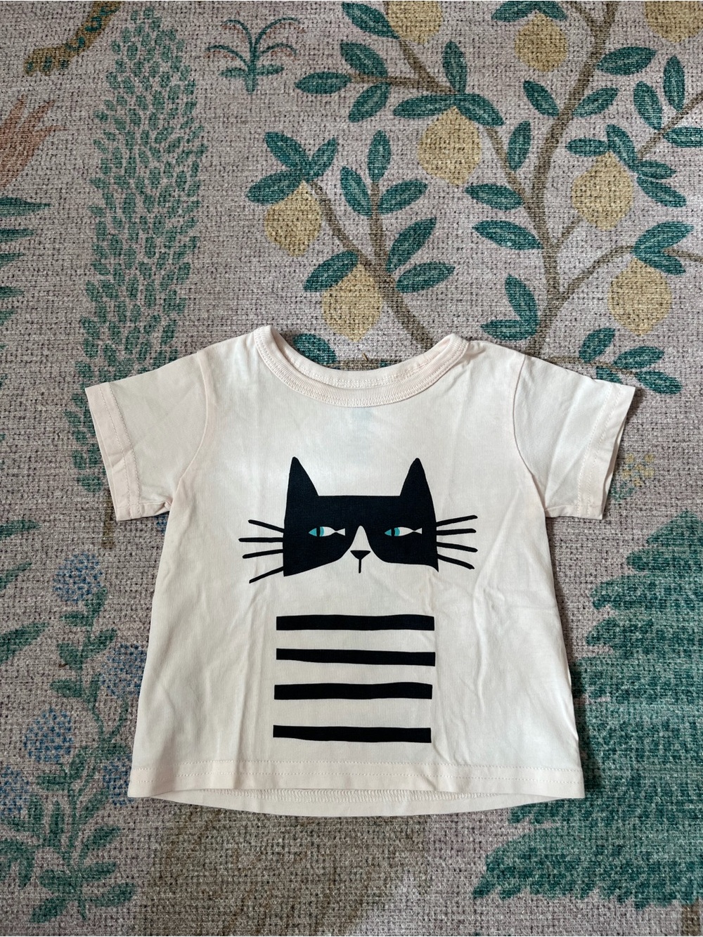 Tea collection pink cat fish tee